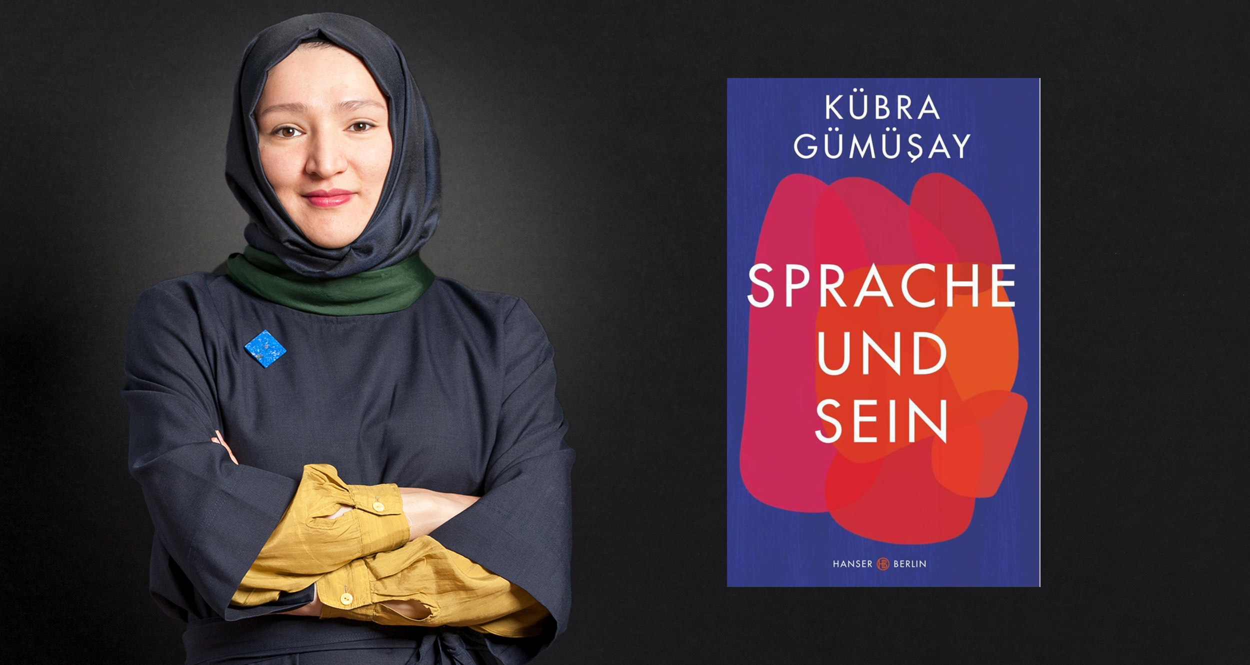 Kübra Gümüşay und das Buchcover von Sprache und Sein